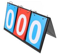 ABOOFAN Tableau D'affichage Manuel pour Scores de Tennis de Table et Volley | Compteur à Feuillets Métalliques, Suivi des Points Pendant Matchs de Club, Conçu pour Entraîneurs et Arbitres