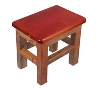ABOOFAN Tabouret en Bois Polyvalent pour Maison et Dortoir, Marchepied Stable en Bois Massif, Design Minimaliste, Tabouret Petit et Robuste pour Changer Chaussures