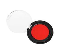 ABOOFAN Tampon Encreur Portable Mini Rond Rouge Encre Huile pour Documents et Comptabilité Accessoire Bureau Polyvalent Compact et Facile à Ranger