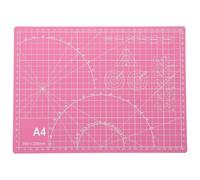 ABOOFAN Tapis de Découpe et Grosse Durabilité pour Loisirs Créatifs A4 en Pvc Rose Surface Antidérapante pour Gravure et Projets D'artisanat
