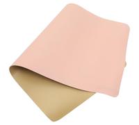 ABOOFAN Tapis de Table Manucure en Pu Réutilisable Coussinet Repose-bras Absorbant la Poussière, Pliable pour Salon de Beauté ou Bureau Couleur Aléatoire
