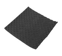 ABOOFAN Tapis D'isolation Phonique pour Voiture en Mousse Caoutchouc et Plastique, Facile à Installer, du Bruit Moteur, Insonorisation Automobile Noire