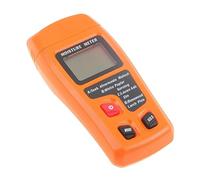 ABOOFAN Testeur Humidité Bois Portable avec Écran LCD Maintien des Données Intégrée pour Usage Nocturne Mesure Précise de Lhumidité Du Bois Papier et Carton sans Batterie Couleur Orange
