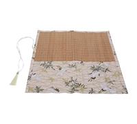 ABOOFAN Trousse Crayon Enroulable et Pochette Rangement Pinceaux de Peinture Portable avec Capacité Spacieuse pour Étudiants Art