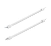 ABOOFAN Tube Chauffant Électrique de Remplacement pour Appareil de Chauffage, 2pcs en Quartz et Céramique, Haute Résistance la Température, pour Peinture et Séchage