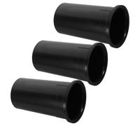 ABOOFAN Tube D’Évent pour Caisson de Basses 53×100 MM en Plastique - Lot de 3 Tubes Acoustiques pour Sortie D’Air de Haut-Parleur Amélioration des Basses Profondes Utilisation