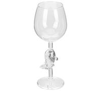 ABOOFAN Verre Gobelet à Vin 260ml Élégant Design Poisson | Usage Cocktails et Soda, Prise en Main Facile, Style Créatif, pour Dégustation Vin et Soirées