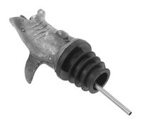 ABOOFAN Verseur de Vin Accessoire de Bar en Alliage de Zinc de Requin Couvercle, Doseur pour Bouteilles de Spiritueux pour Garder Liquides Frais