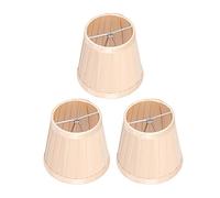 Aborde à lampe à la bougie - Tissu de transmittance à haute lumière, dissipation de chaleur Clip métallique, installation facile à serrer pour les ampoules E14 dans l'éclairage (type 4)