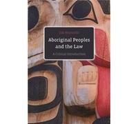 Aboriginal Peoples and the Law by Jim Reynolds James Reynolds (Auteur)