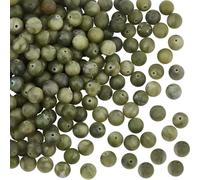 About 203 208pcs 8mm Natural Taiwan Jade Beads Natural Jade Beads Natural Gemstone Beads Round Loose Beads 1.5mm Hole For Bracelet Necklace Jewelry Making