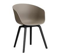 About A Chair AAC22 / AAC 22 chaise Combinaisons préférées Hay Chêne noir vernis à l'eau / Kaki 2.0 - HAY AA205 D153 AA51 01UF
