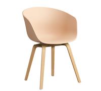 About A Chair AAC22 / AAC 22 chaise Combinaisons préférées Hay Chêne vernis à l'eau / Pale peach 2.0 - HAY AA207 D126 AA51 01UF