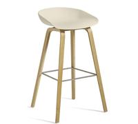 About a Stool AAS32 / AAS 32 Tabouret Haute Hay vernis à base d'eau - Melange Cream - HAY AA006 D156 AA51
