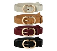 ABOUT YOU Ceinture écru / caramel / lie de vin / noir, Taille 90