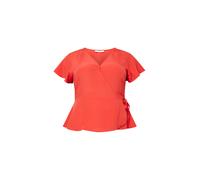 ABOUT YOU Curvy T-shirt 'Thea' rouge, Taille XXXL