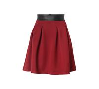 ABOUT YOU Jupe 'Letizia' bordeaux / noir, Taille 42