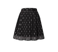 ABOUT YOU Jupe 'Liv' gris argenté / noir, Taille 34