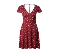 ABOUT YOU Robe 'Lene' lie de vin / blanc, Taille 36