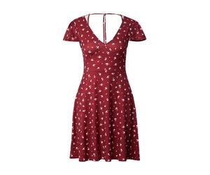 ABOUT YOU Robe 'Lene' lie de vin / blanc, Taille 40