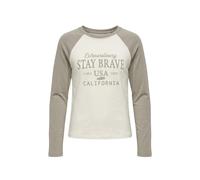 ABOUT YOU T-Shirt 'Gina' vert pastel / blanc, Taille 146-152