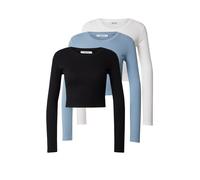 ABOUT YOU T-shirt 'Loretta' bleu / noir / blanc, Taille XL