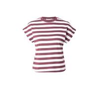ABOUT YOU T-shirt 'Melody' bordeaux / blanc, Taille XL