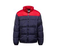 ABOUT YOU Veste mi-saison 'Oskar' bleu foncé / rouge, Taille M