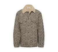 ABOUT YOU x Alvaro Soler Veste mi-saison 'Carlo' beige / noir, Taille XXL