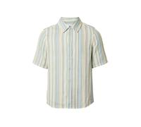 ABOUT YOU x Jaime Lorente Chemise 'Carlos' beige / sable / bleu clair, Taille L
