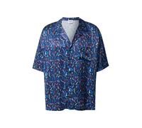 ABOUT YOU x Rewinside Chemise 'Lio' bleu marine / mélange de couleurs, Taille S