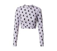 ABOUT YOU x Sofia Tsakiridou T-shirt 'Thea ' lilas / noir / blanc, Taille XXL