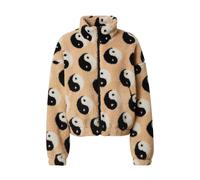 ABOUT YOU x Sofia Tsakiridou Veste mi-saison beige / crème / noir, Taille L