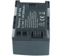 AboutBatteries Batterie Type Canon BP-808, 7.4V, 890mAh, Li-ION