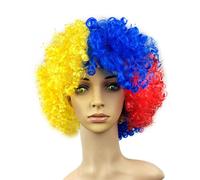 Aboutcos-Perruque De Couverture De Cheveux De Sensation Nationale Européenne,Fournitures De Fête De Fan,Couverture De Carnaval,Vpn,Football,Document,2022