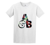 Above and Beyond Acoustic Logo Mens Short Sleeve White 3XL