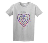 Above and Beyond Happiness Amplified T-Shirt Gray Mens Tee Unisex Shirt 3XL