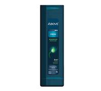 Above Fresh 3 In 1 Shampoo Moisture, 11 oz - Moisturizing Shampoo for Men - Micellar Cleanse - Suitable for Dry, Brittle, Damaged Hair - Vegan