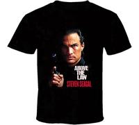 Above The Law Steven Seagal Action Movie T Shirt Mens Tee Gift Black L