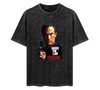 Above The Law Steven Seagal Action Movie Unisex T-Shirt Top Black Mens Tee 3XL