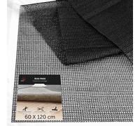 aboveBED Tapis antidérapant pour tapis de 60 x 120 cm, noir