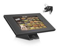 AboveTEK Support de tablette antivol - Support de sécurité verrouillable pour iPad et montage mural - Support kiosque rotatif à 360° pour iPad/Air/Pro