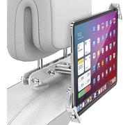 AboveTEK Support de Tablette pour Appui-tête de Voiture - Système Antivol, Rotation à 360°, Compatible avec Les Tablettes de 4-11", Parfait pour Les Voyages et Les Affaires, Durable, Mèche