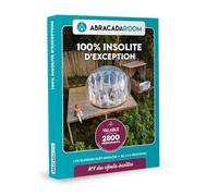 ABRACADAROOM - Coffret Cadeau - 100% Insolite D'EXCEPTION - N°1 des séjours insolites - Disponibilité instantanée des Partenaires en Ligne