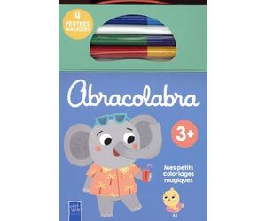 Abracolabra Éléphant - Mes Petits Coloriages Magiques - Avec 4 Feutres Magiques