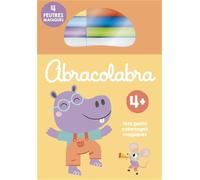 Collectif – Abracolabra hippopotame 4+ – Mes petits coloriages magiques – Broché