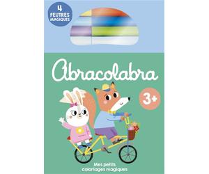 Abracolabra vélo - Mes petits coloriages magiques 3+ - Collectif - Yoyo Books - broché - Document jeunesse