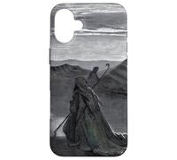 Abraham, Dieu et Deux Anges de Gustave Dore (1852) Coque pour iPhone 16 Plus