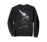 Abraham Lincoln Abe Lincoln Guitare rétro Vintage Sweatshirt