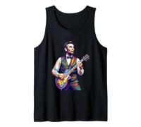 Abraham Lincoln Abe Lincoln Jouant de la Guitare Débardeur